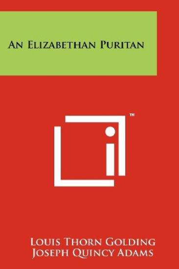 An Elizabethan Puritan
