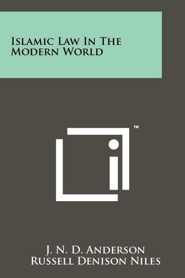 Islamic Law in the Modern World