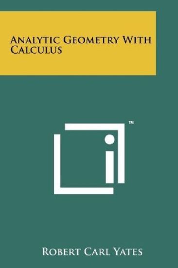 Analytic Geometry with Calculus