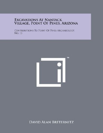 Excavations at Nantack Village, Point of Pines, Arizona: Contributions to Point of Pines Archaeology, No. 13