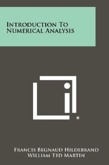 Introduction to Numerical Analysis