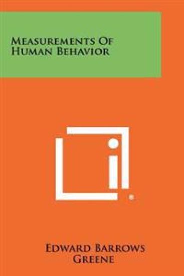 Measurements of Human Behavior