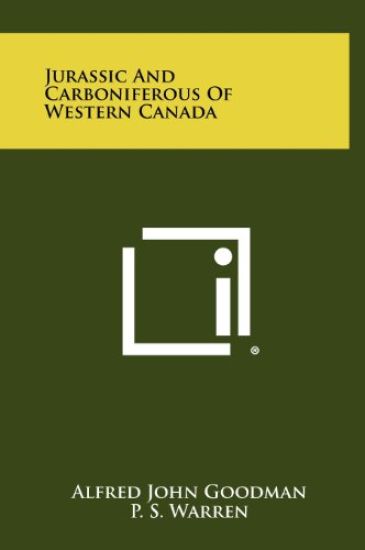 Jurassic and Carboniferous of Western Canada