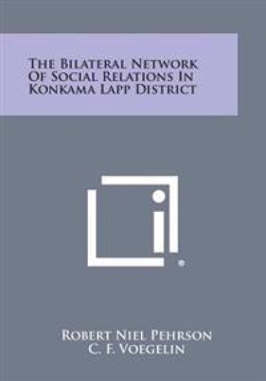 The Bilateral Network of Social Relations in Konkama Lapp District