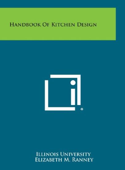 Handbook of Kitchen Design