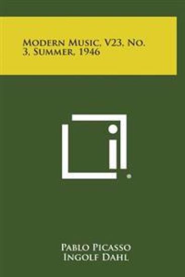 Modern Music, V23, No. 3, Summer, 1946
