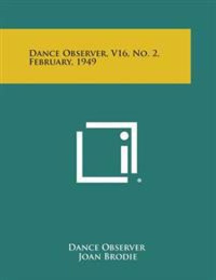 Dance Observer, V16, No. 2, February, 1949