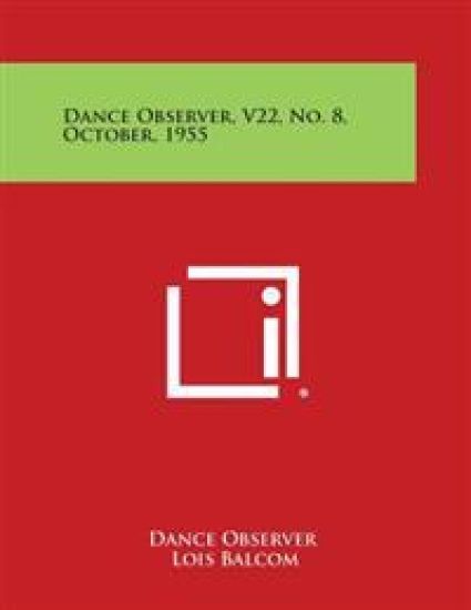Dance Observer, V22, No. 8, October, 1955