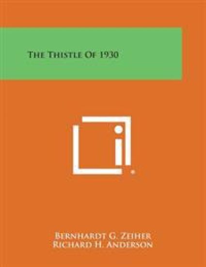 The Thistle of 1930