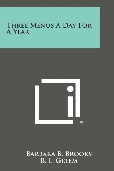 Three Menus a Day for a Year
