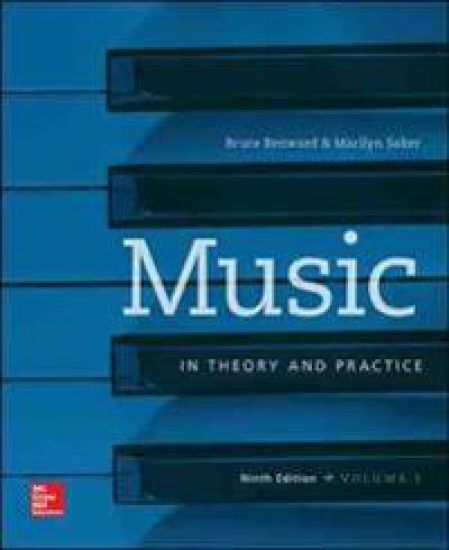 Music in Theory and Practice, Volume 1 [With Workbook]