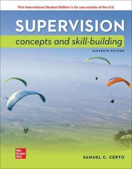 Supervision: Concepts and Skill-Building ISE