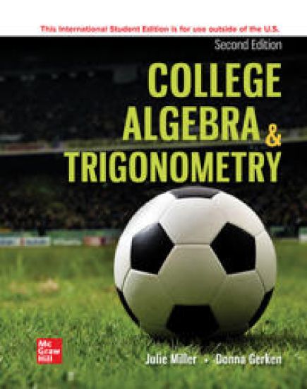 ISE College AlgebraTrigonometry