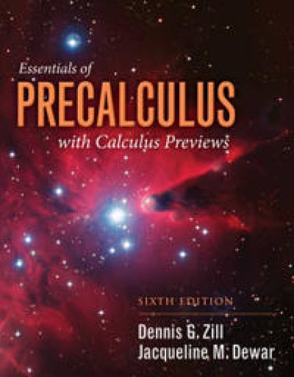 Essentials Of Precalculus With Calculus Previews
