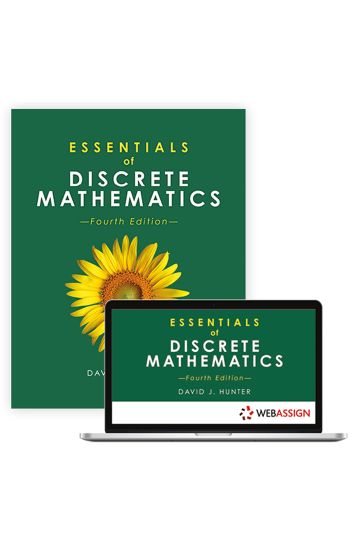 Essentials of Discrete Mathematics with WebAssign