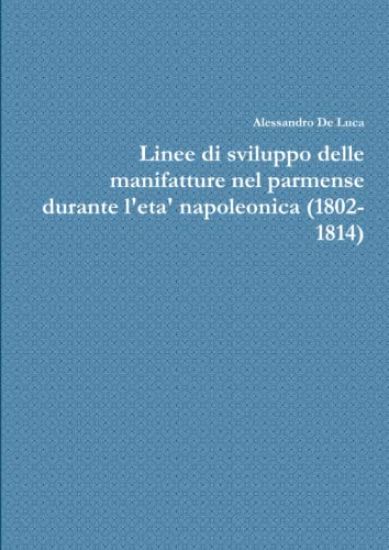 Linee di sviluppo delle manifatture nel parmense durante l'eta' napoleonica (1802-1814)