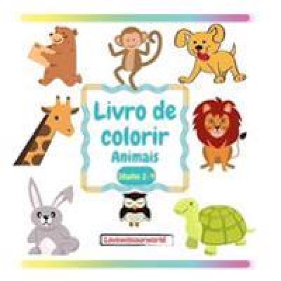 Livro para colorir Animais