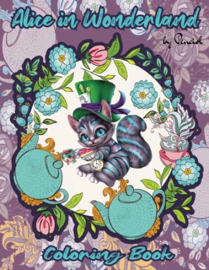 Alice in Wonderland Coloring Book
