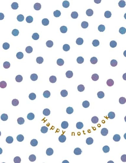 Blue dots design Notebook