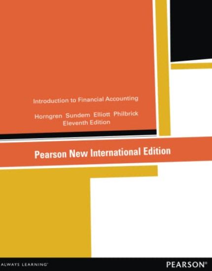 Introduction to Financial Accounting