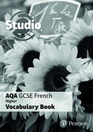Studio AQA GCSE French Higher Vocab Book (pack of 8)