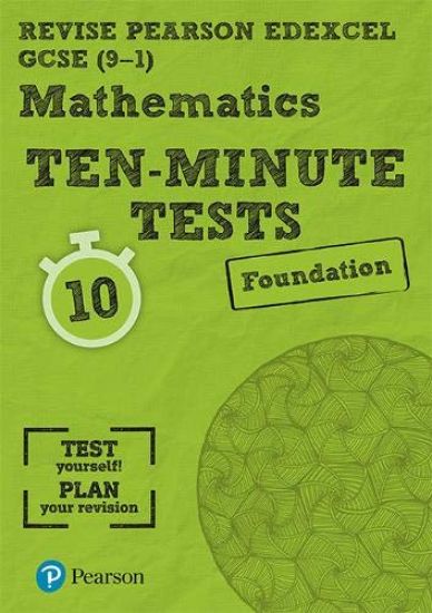 Pearson REVISE Edexcel GCSE Maths (Foundation) Ten-Minute Tests - for 2026, 2027 exams