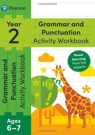 Pearson Learn at Home Grammar & Punctuation Activity Workbook Year 2