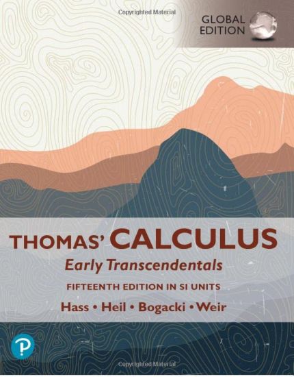 Thomas' Calculus: Early Transcendentals, SI Units