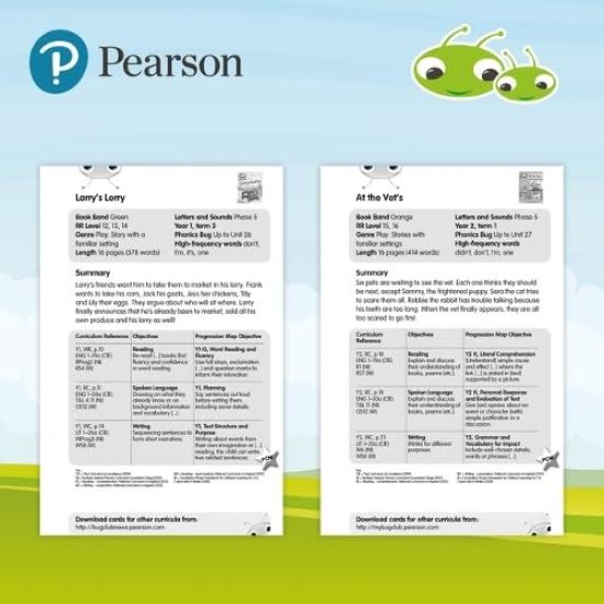 Bug Club Guided Reading Cards KS1 (Sep 2023)