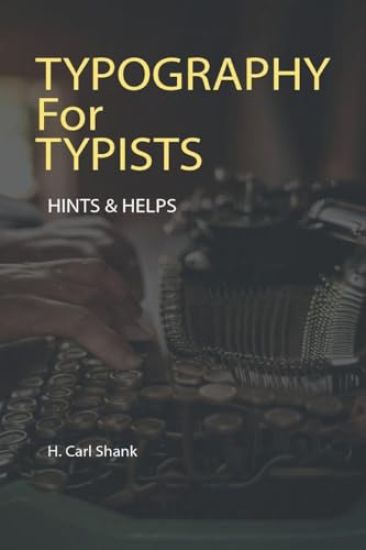 Typography For Typists