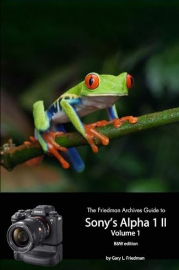 The Friedman Archives Guide to Sony's A1 II - Volume 1 (B&W Edition)