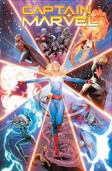 Captain Marvel: Highest, Furthest, Fastest Omnibus Carmen Carnero Cover