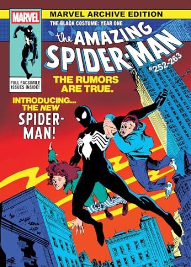 Marvel Archive Edition: Amazing Spider-Man - The Black Costume: Year One Gallery Edition Ron Frenz Original First Issue Cover