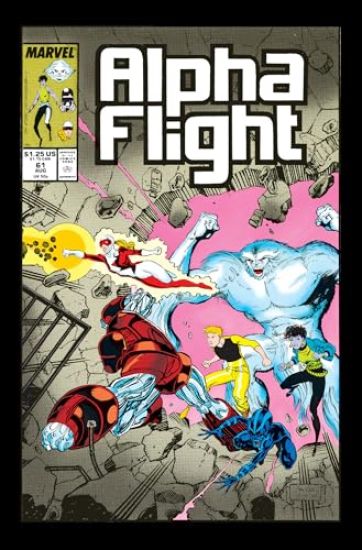 Alpha Flight by Mantlo & Lee Omnibus Jim Lee Cover