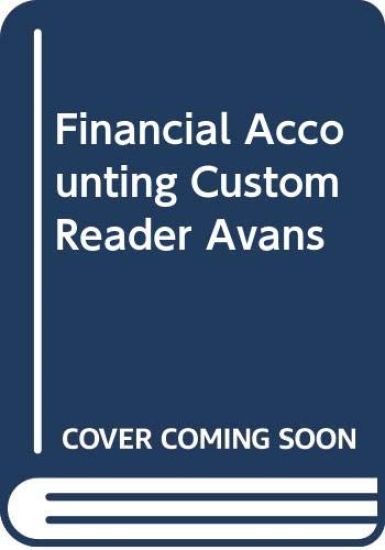 FINANCIAL ACCOUNTING CUSTOM READER AVANS