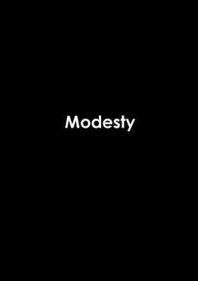 Modesty