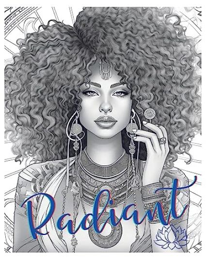 Radiant Coloring Book For Women