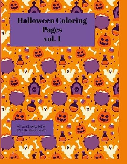 Awesome Halloween coloring book (for kids!)