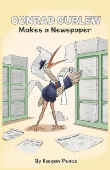 Conrad Curlew Makes a Newspaper