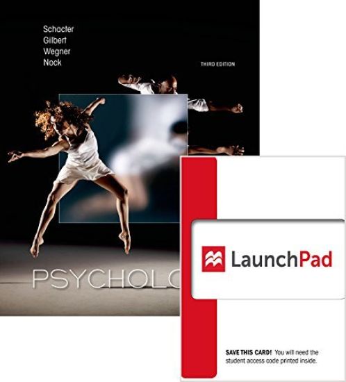 Loose-Leaf Version of Psychology 3e & Launchpad (Six Month Access) [With Access Code]