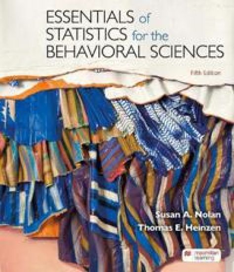 Essentials of Statistics for the Behavioral Sciences