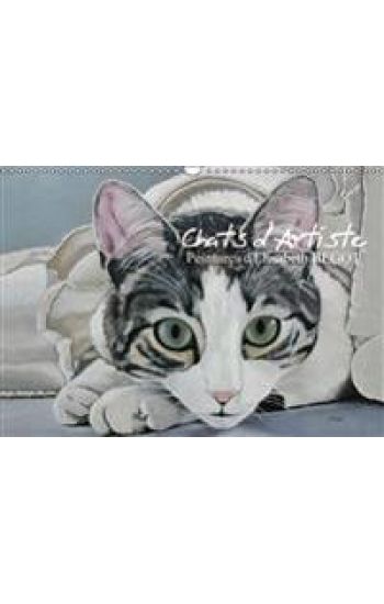 Chats D'artiste Peintures D'elisabeth Begot