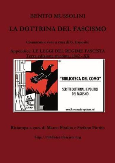 LA Dottrina Del Fascismo - Terza Edizione Riveduta