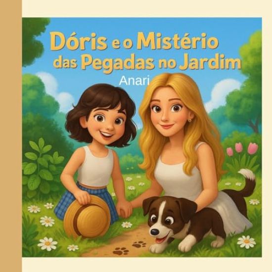 Doris e o Mistério das Pegadas no Jardim