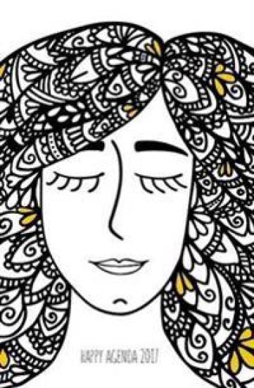 Happy Agenda Planner 2017: Zentangle Girl