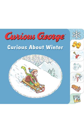 Curious George Curious about Winter: A Winter and Holiday Book for Kids