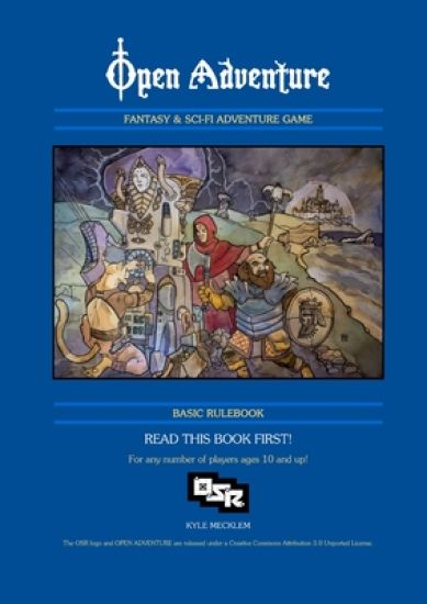 Open Adventure Basic Rulebook (Paperback)