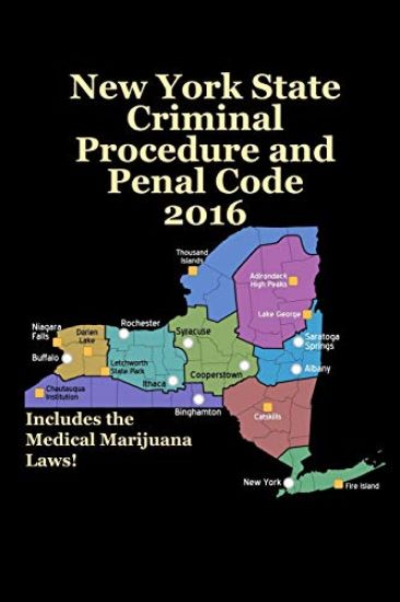 New York State Criminal Procedure and Penal Code 2016