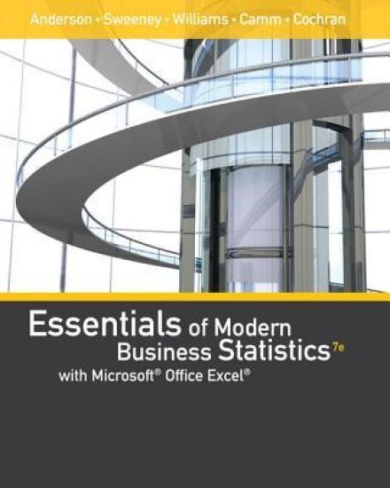Essentials of Modern Business Statistics with MicrosoftÂ®Office ExcelÂ® (with XLSTAT Education Edition Printed AccessÂ®Card)