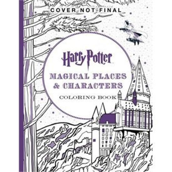 Harry Potter Magical Places & Characters Coloring Book